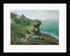 Cliffs at Gréville, 1871 by Anonymous
