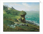 Cliffs at Gréville, 1871 by Anonymous