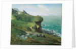 Cliffs at Gréville, 1871 by Anonymous