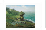Cliffs at Gréville, 1871 by Anonymous
