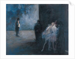 Backstage - Symphony in Blue, Between 1900 and 1923 by Anonymous