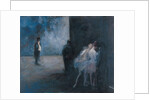 Backstage - Symphony in Blue, Between 1900 and 1923 by Anonymous