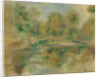 Pond and trees, 1913 by Anonymous