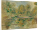 Pond and trees, 1913 by Anonymous