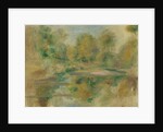 Pond and trees, 1913 by Anonymous