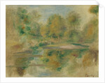 Pond and trees, 1913 by Anonymous
