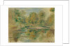 Pond and trees, 1913 by Anonymous