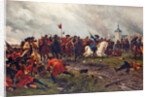 William III of England at the Battle of the Boyne by Anonymous
