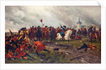 William III of England at the Battle of the Boyne by Anonymous