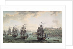 Russian squadron under the command of Ushakov passed the Bosporus, 1799 by Anonymous