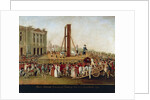 The Execution of Marie Antoinette on October 16, 1793, Late 18th cent by Anonymous