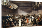 Der Ballhausschwur (Le Serment du Jeu de paume), 1791 by Anonymous