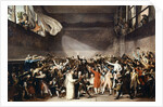 Der Ballhausschwur (Le Serment du Jeu de paume), 1791 by Anonymous