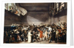 Der Ballhausschwur (Le Serment du Jeu de paume), 1791 by Anonymous