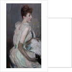Portrait of Countess De Leusse, née Berthier, 1889 by Anonymous