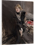 Portrait of the actress Jeanne Renouard, by Anonymous