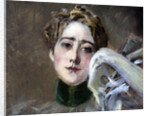 Portrait of Countess of Isenburg-Birstein, 1898 by Anonymous