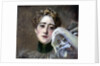 Portrait of Countess of Isenburg-Birstein, 1898 by Anonymous