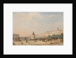 View of the Kitay-gorod in Moscow, 1850-1860s by Anonymous