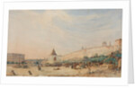 View of the Kitay-gorod in Moscow, 1850-1860s by Anonymous