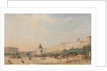 View of the Kitay-gorod in Moscow, 1850-1860s by Anonymous