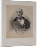Portrait of Stepan Petrovich Shevyryov, 1855 by Anonymous