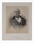 Portrait of Stepan Petrovich Shevyryov, 1855 by Anonymous