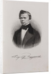 Portrait of the poet Vladimir Grigoryevich Benediktov, 1845 by Anonymous