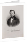 Portrait of the poet Vladimir Grigoryevich Benediktov, 1845 by Anonymous
