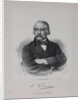 Portrait of the Publisher Andrey Alexandrovich Krayevsky, 1860s by Anonymous