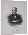 Portrait of the Publisher Andrey Alexandrovich Krayevsky, 1860s by Anonymous