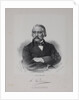 Portrait of the Publisher Andrey Alexandrovich Krayevsky, 1860s by Anonymous
