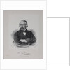 Portrait of the Publisher Andrey Alexandrovich Krayevsky, 1860s by Anonymous