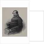 Portrait of the author Nestor Vasilievich Kukolnik, 1860s by Anonymous