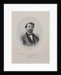 Portrait of the author Ivan Ivanovich Panaev, 1860 by Anonymous