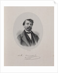Portrait of the author Ivan Ivanovich Panaev, 1860 by Anonymous
