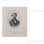 Portrait of the author Ivan Ivanovich Panaev, 1860 by Anonymous