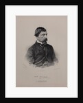 Portrait of the author Ivan Ivanovich Panaev, 1860s by Anonymous