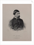 Portrait of the author Ivan Ivanovich Panaev, 1860s by Anonymous