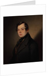Portrait of the poet Vladimir Grigoryevich Benediktov, Early 1840s by Anonymous