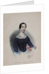 Portrait of the singer and composer Pauline Viardot, 1840s by Anonymous