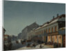Kuznetsky Most (Blacksmiths Bridge) in Moscow, 1850s by Anonymous