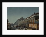 Kuznetsky Most (Blacksmiths Bridge) in Moscow, 1850s by Anonymous