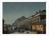 Kuznetsky Most (Blacksmiths Bridge) in Moscow, 1850s by Anonymous