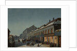 Kuznetsky Most (Blacksmiths Bridge) in Moscow, 1850s by Anonymous