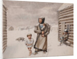 Street Scene in Moscow, 1834 by Anonymous