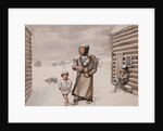 Street Scene in Moscow, 1834 by Anonymous