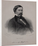 Portrait of the author Alexander Vasilyevich Druzhinin, 1860s by Anonymous