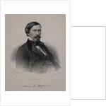 Portrait of the author Alexander Vasilyevich Druzhinin, 1860s by Anonymous