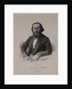 Portrait of the author Konstantin Sergeyevich Aksakov, 1860s by Anonymous